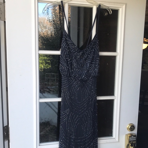 Adrianna Papell Beaded Gown - Picture 1 of 3